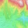 Costa topographic map, elevation, terrain