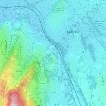 La Piulaz topographic map, elevation, terrain