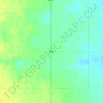 Lingo topographic map, elevation, terrain