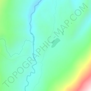 Lookout at Mount Fitzroy topographic map, elevation, terrain