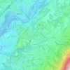 Castion topographic map, elevation, terrain