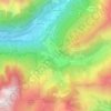 Lizzola topographic map, elevation, terrain