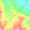 Wanguru topographic map, elevation, terrain