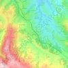 Lestrade topographic map, elevation, terrain