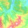 Montazzolino topographic map, elevation, terrain