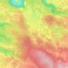 La Pannonie topographic map, elevation, terrain