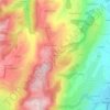 Dressy topographic map, elevation, terrain