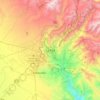 La Paz topographic map, elevation, terrain