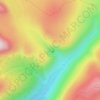 Grey Mare's Tail topographic map, elevation, terrain