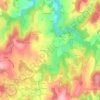 Garnier topographic map, elevation, terrain