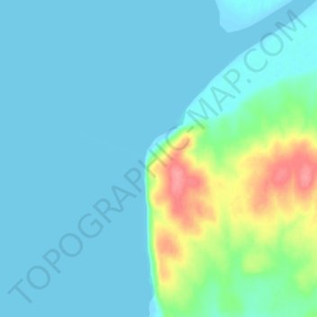 Nushagak topographic map, elevation, terrain