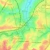 Lifford topographic map, elevation, terrain