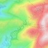 Mount Hermon topographic map, elevation, terrain