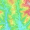 Claveisette topographic map, elevation, terrain