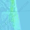Carova topographic map, elevation, terrain