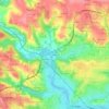 Kerbiéta topographic map, elevation, terrain