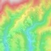 Poiana topographic map, elevation, terrain