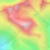 Aiguille du Goléon topographic map, elevation, terrain