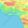 Bonifacio topographic map, elevation, terrain