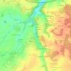 Meudon topographic map, elevation, terrain