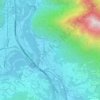 Soccher topographic map, elevation, terrain