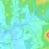 Healesville topographic map, elevation, terrain