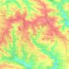 Макеевка topographic map, elevation, terrain