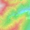 Vallone di Santo Spirito topographic map, elevation, terrain