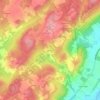 Little Brook topographic map, elevation, terrain