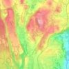 Cremnago topographic map, elevation, terrain