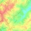 Bellingham topographic map, elevation, terrain