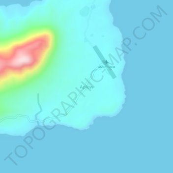 Aplow topographic map, elevation, terrain