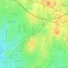 Renner topographic map, elevation, terrain