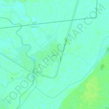Lahun topographic map, elevation, terrain