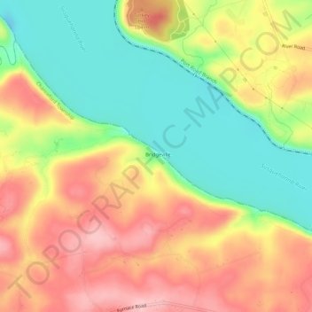 Star Rock topographic map, elevation, terrain