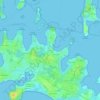 Kerners topographic map, elevation, terrain