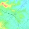 Baras-baras topographic map, elevation, terrain