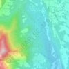 Truc di Miola topographic map, elevation, terrain