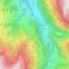 Les Chattrix topographic map, elevation, terrain