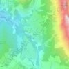 Le Collet topographic map, elevation, terrain