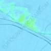 Izbat Nubar Basha topographic map, elevation, terrain
