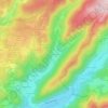 Magny Maubert topographic map, elevation, terrain