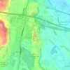 Monte Lungo topographic map, elevation, terrain