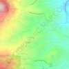 Ronzinami topographic map, elevation, terrain