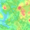 Baker Bridge topographic map, elevation, terrain