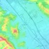 Morgan Hill topographic map, elevation, terrain