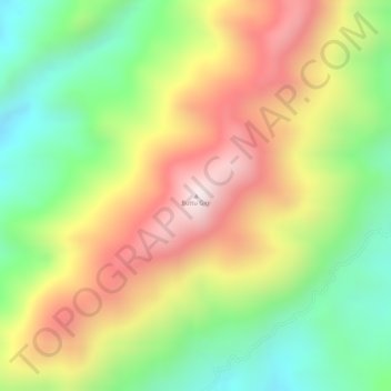 Buttu Gigi topographic map, elevation, terrain