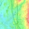 Galgate topographic map, elevation, terrain