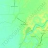 San Antonio topographic map, elevation, terrain