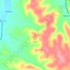 Daniel Hill topographic map, elevation, terrain
